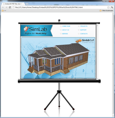  Export  PDF  3D  SketchUp  SimLab2014